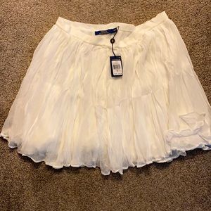 Polo Ralph Lauren cream skirt